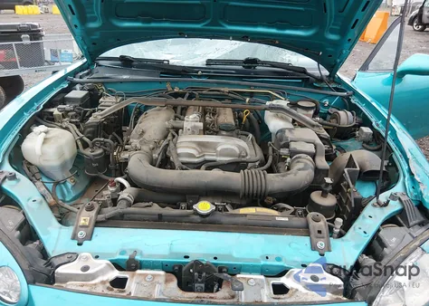 2003 Mazda Mx-5 Miata Cloth/Ls/Se/Shinsen from USA, damaged, VIN JM1NB353330311124